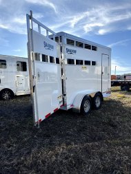New 2025 Shadow 2 HORSE STABELITE Stock / Stock Combo Trailer