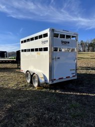 New 2025 Shadow 2 HORSE STABELITE Stock / Stock Combo Trailer