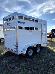 New 2025 Shadow 2 HORSE STABELITE Stock / Stock Combo Trailer