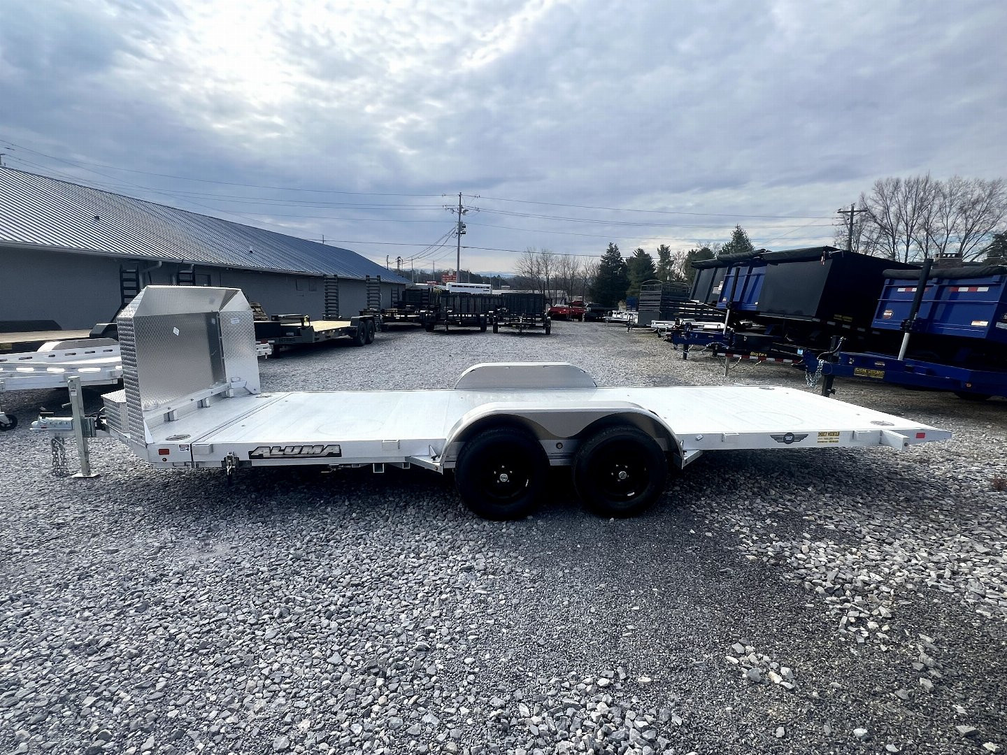 New 2025 Aluma 8218-TILT-ANV Tilt Trailer