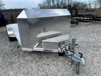 New 2025 Aluma 8218-TILT-ANV Tilt Trailer