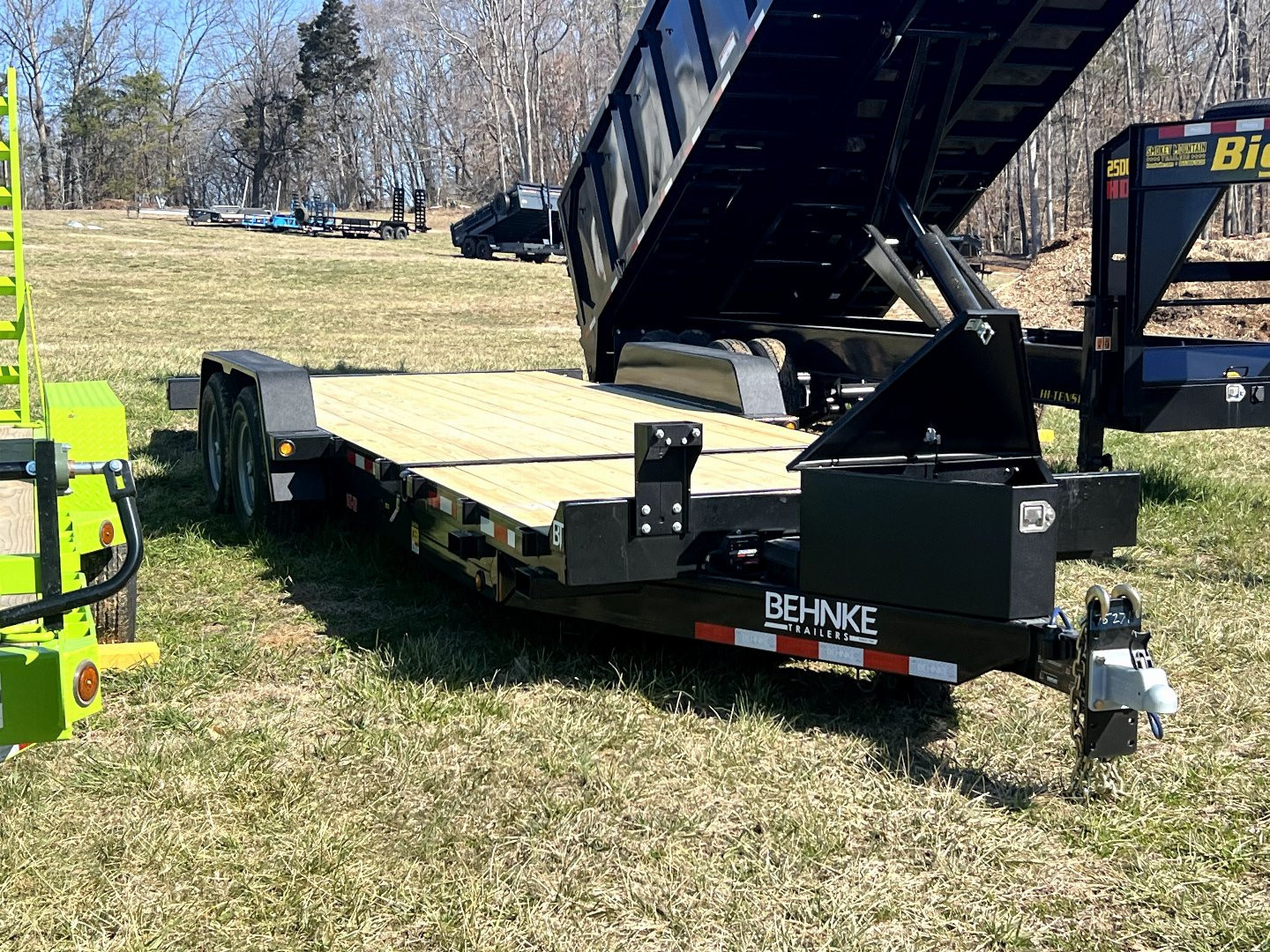 New 2025 Behnke Tilt Trailer