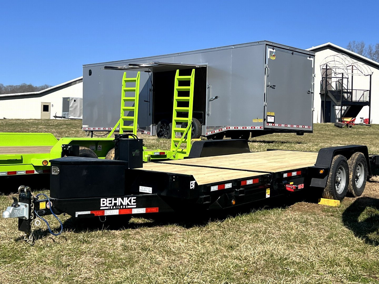 New 2025 Behnke Tilt Trailer