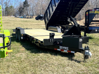 New 2025 Behnke Tilt Trailer