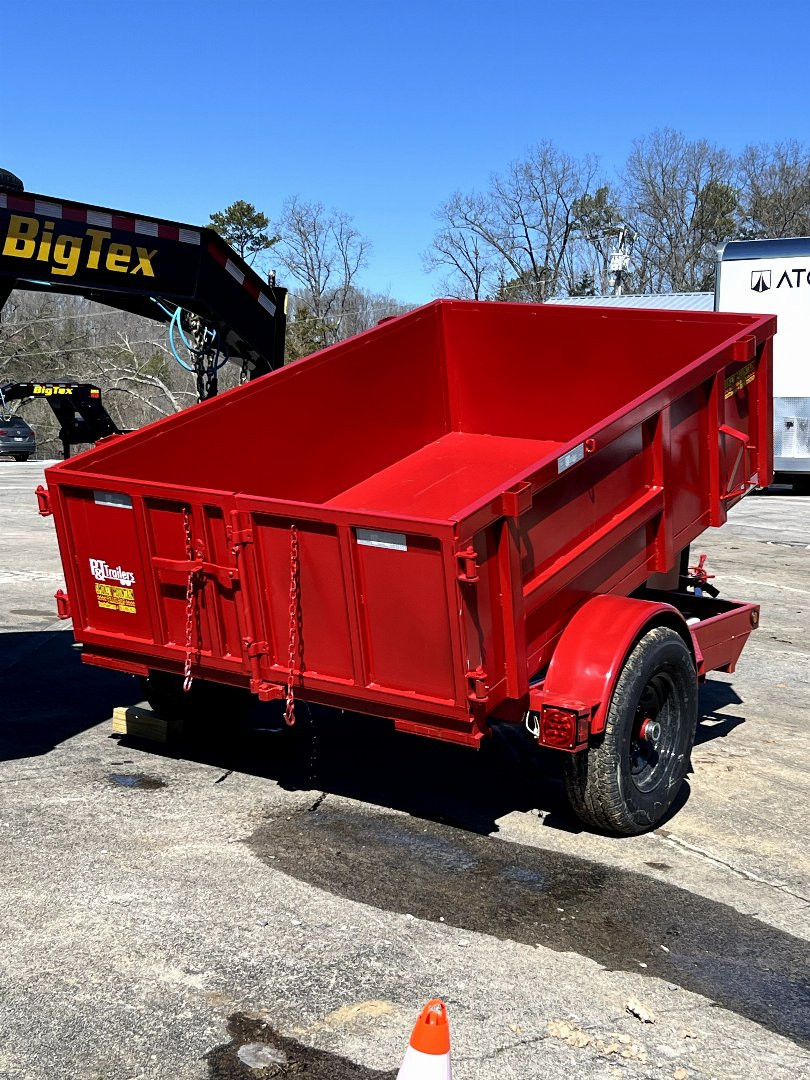 New 2025 P & T Trailers 5x8 P&T Dump Trailer Dump Trailer for sale in ...