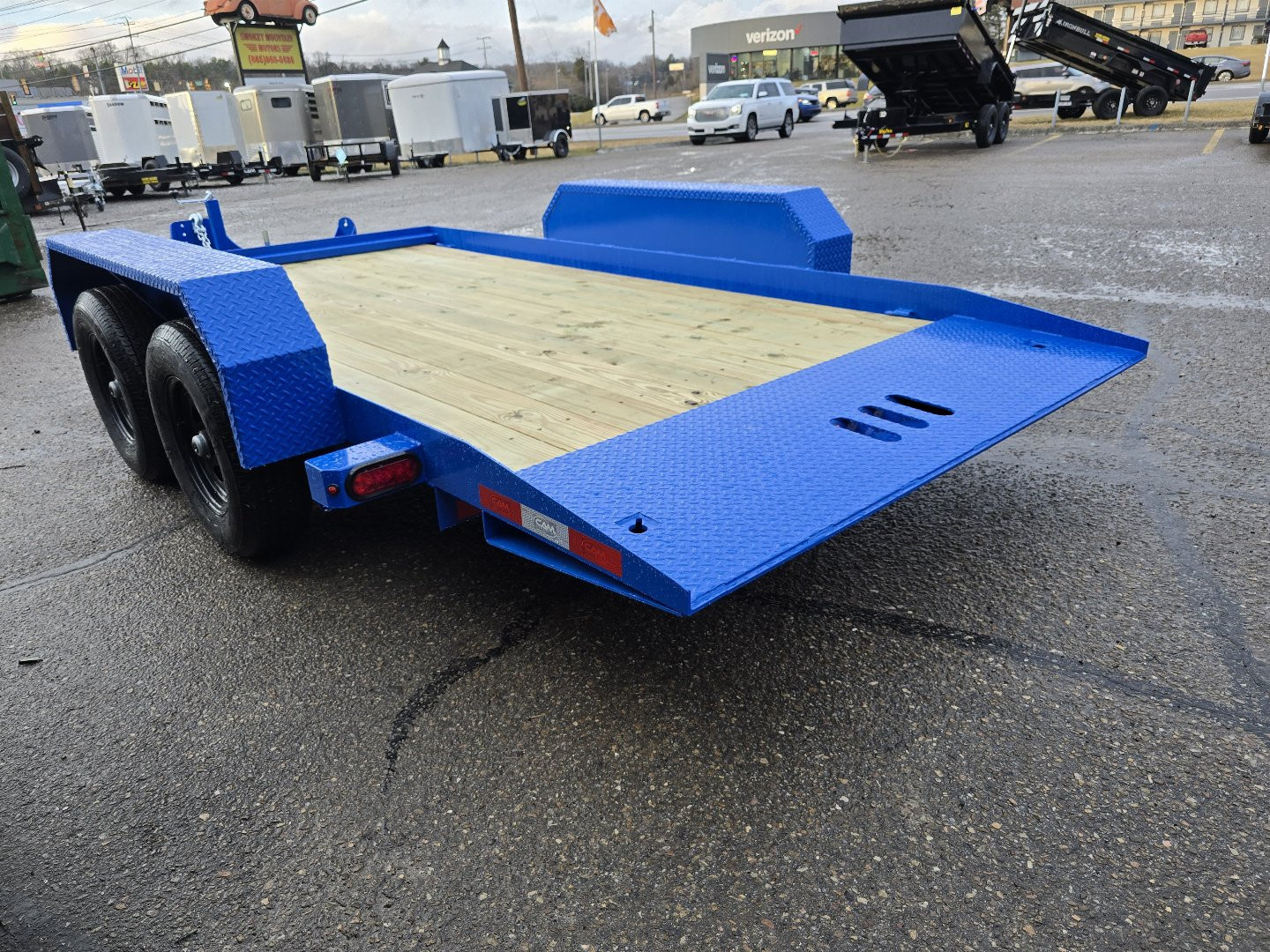 New 2025 Cam Superline Cam 5cam 7x14 Equipment Trailer