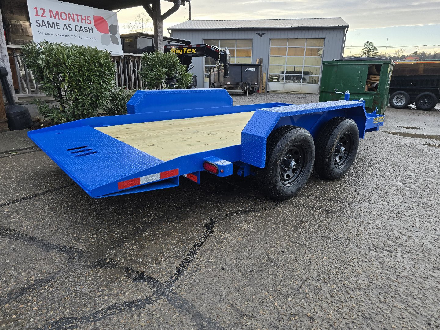 New 2025 Cam Superline Cam 5cam 7x14 Equipment Trailer