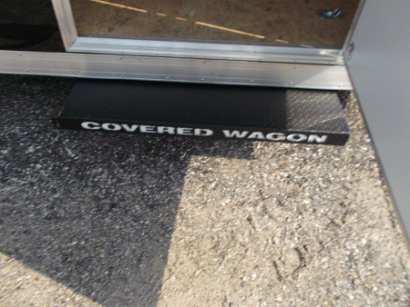 New 2025 COVERED WAGON TRAILERS 8.5x20 Cargo / Enclosed Trailer / 7'6" Interior / 5200# Axles / 48" RV Side Door / 60" Triple Tube Tongue / .080 Black Semi Screwless Exterior / Extra Wide Ramp