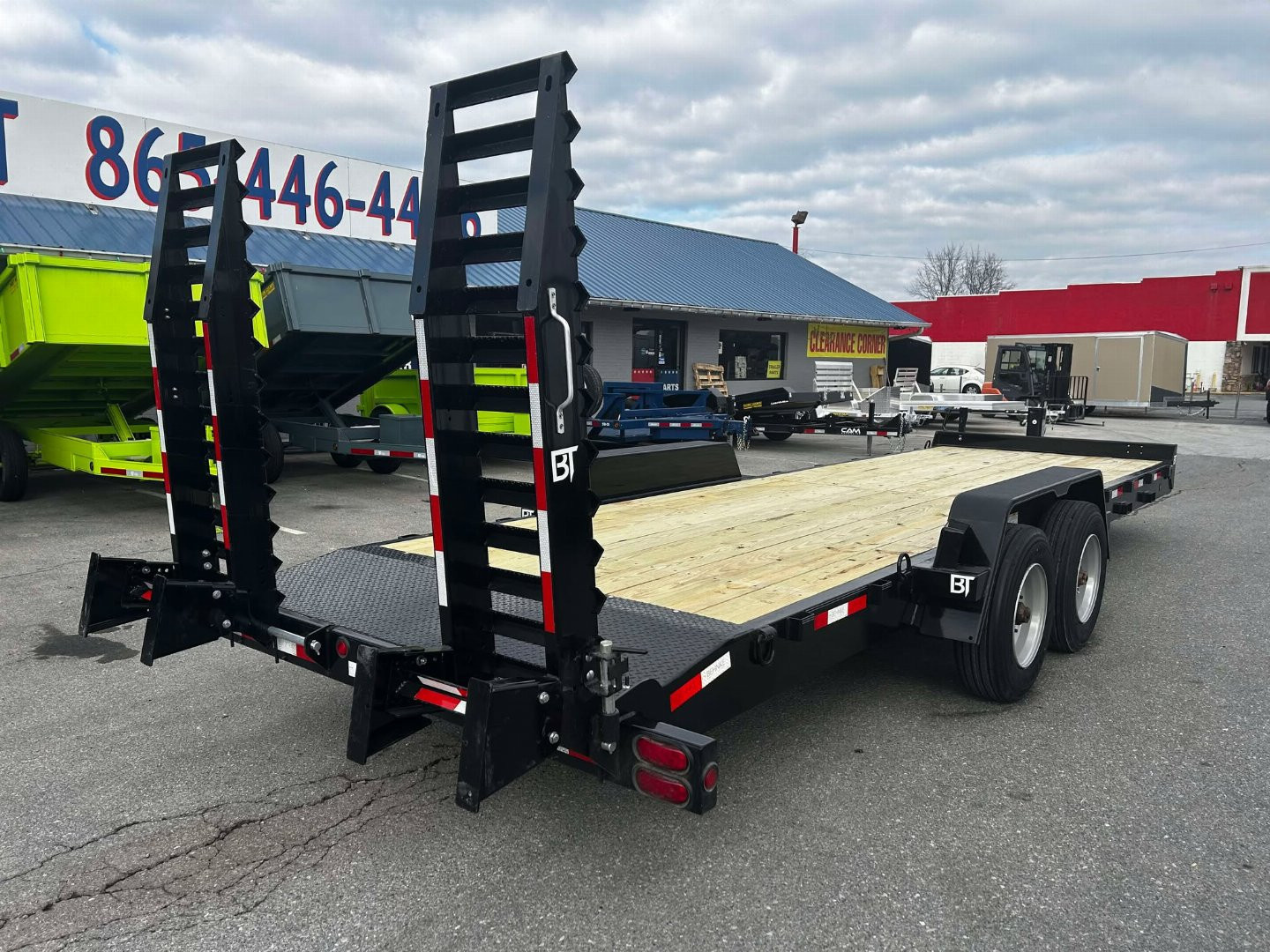 New 2025 Behnke CBCT 83X24 20K Equipment Trailer