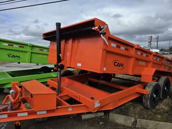 New 2025 Cam Superline 82x14 telescopic Dump Trailer
