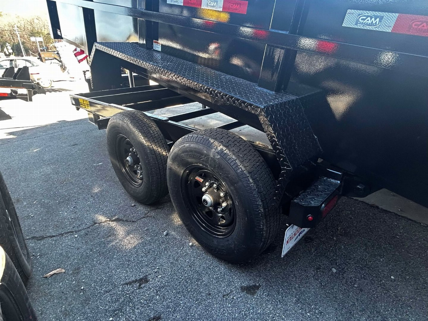 New 2025 Cam Superline 7x14 14k Dump Trailer