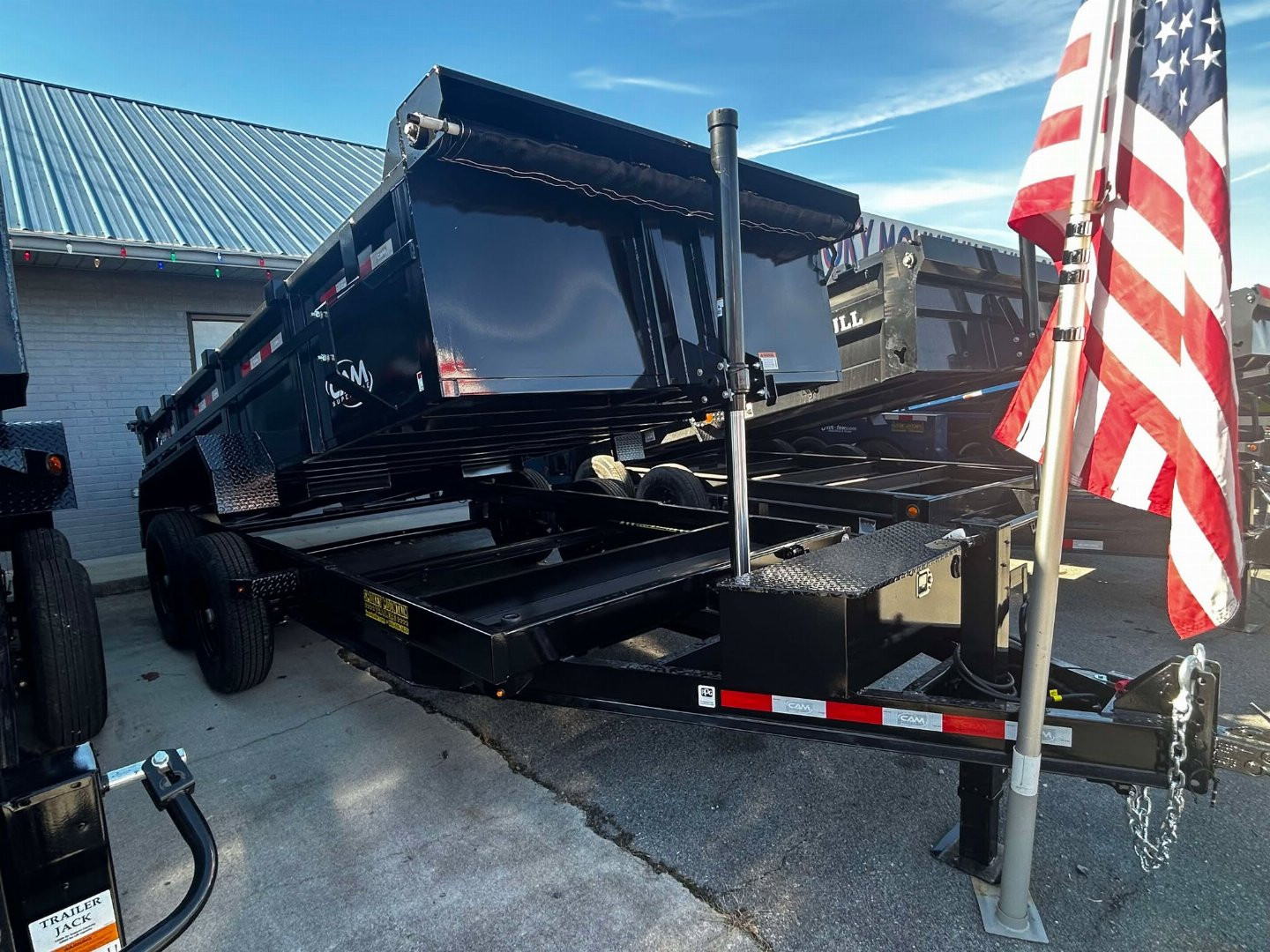New 2025 Cam Superline 7x14 14k Dump Trailer