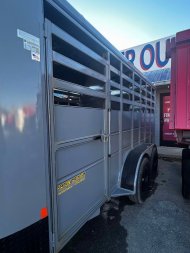 New 2024 Delta Mfg 500 ES 16' W/ 7' HEIGHT Stock / Stock Combo Trailer