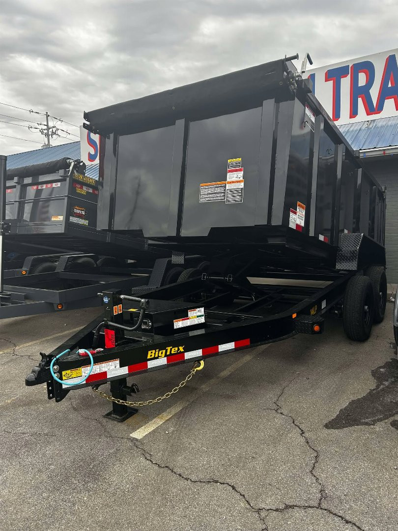 New 2025 Big Tex Trailers 14LP-16 4' SIDES Dump Trailer
