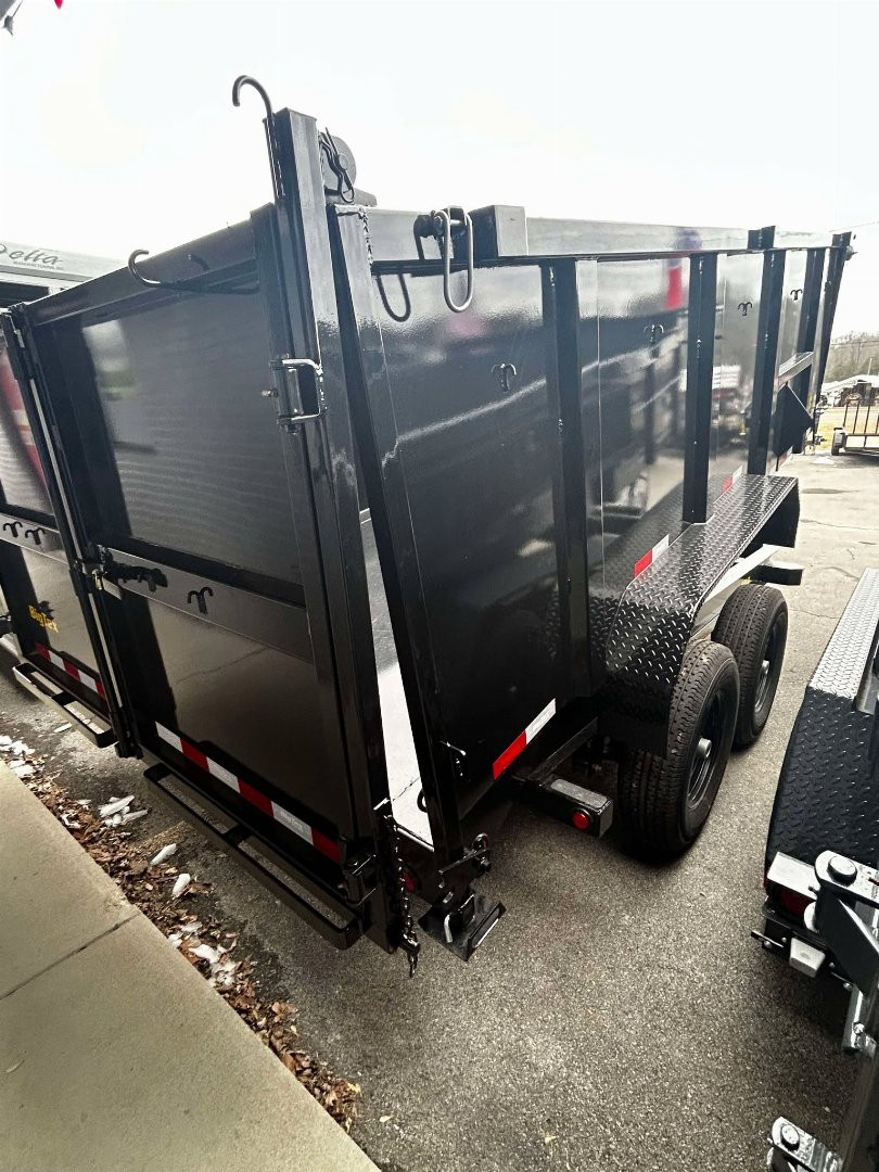 New 2025 Big Tex Trailers 14LP-16 4' SIDES Dump Trailer