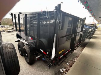 New 2025 Big Tex Trailers 14LP-16 4' SIDES Dump Trailer