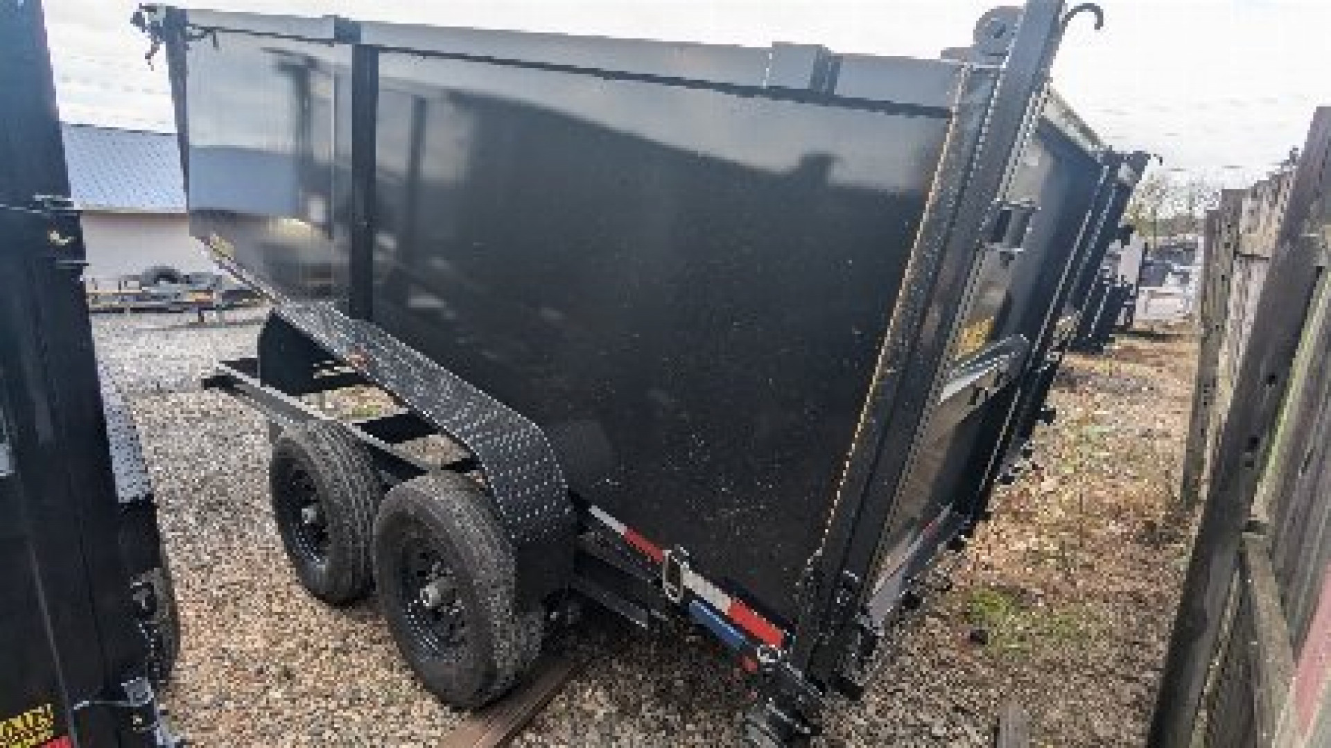 New 2025 Big Tex Trailers 14LP-16 4' SIDES Dump Trailer