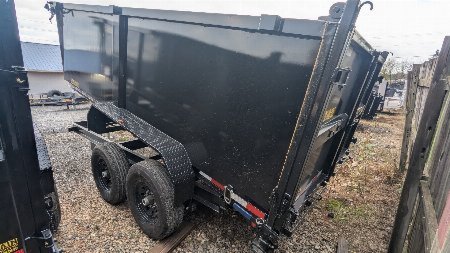 New 2025 Big Tex Trailers 14LP-16 4' SIDES Dump Trailer