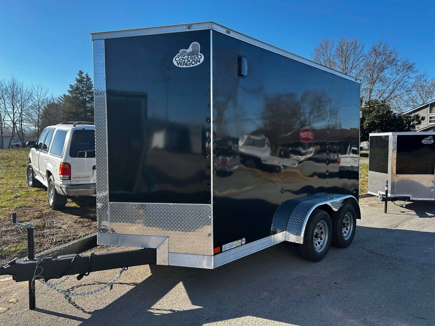 New 2025 Covered Wagon Trailers 7x12 7' Cargo / Enclosed Trailer