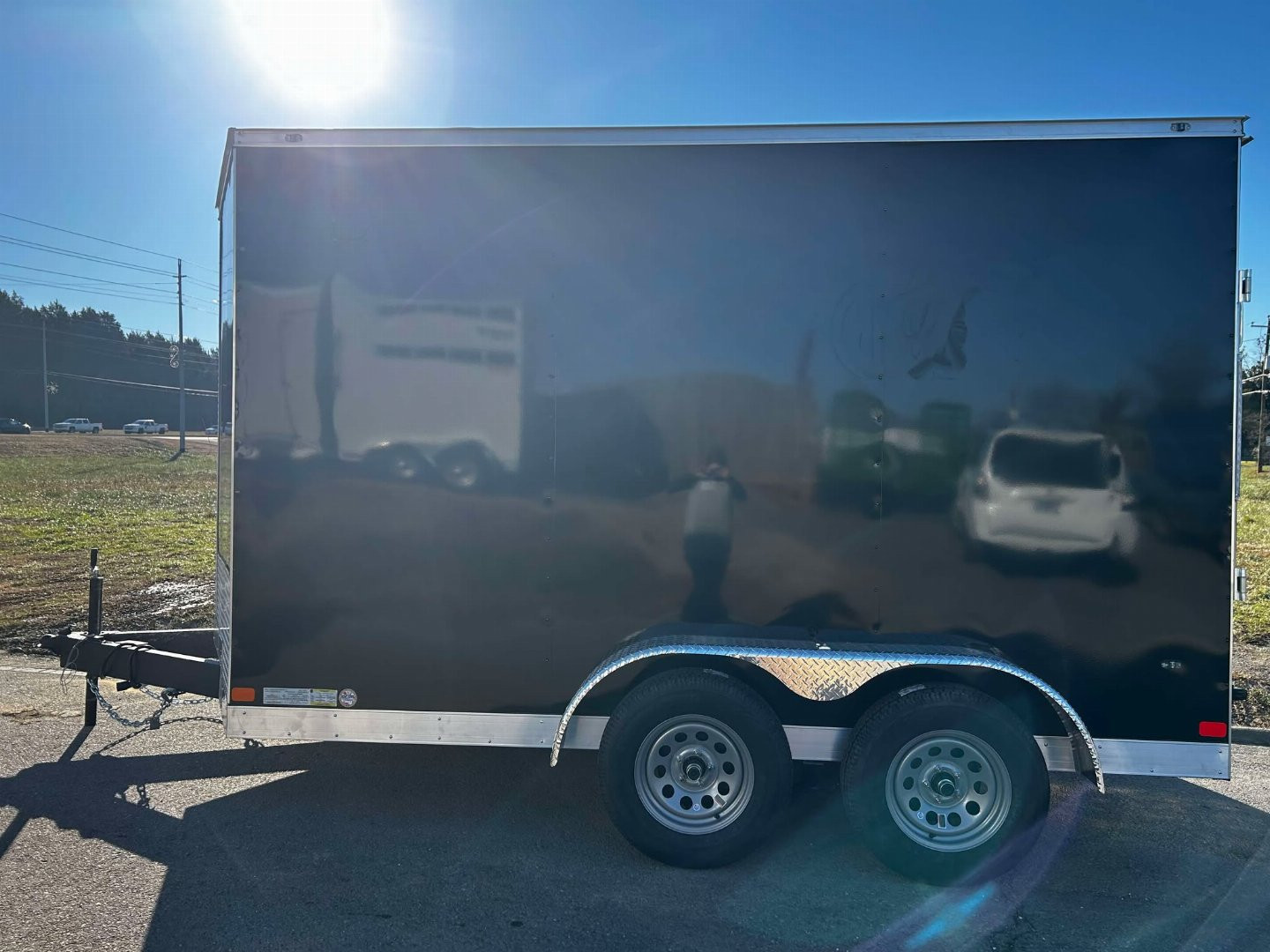 New 2025 Covered Wagon Trailers 7x12 7' Cargo / Enclosed Trailer