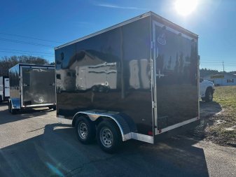 New 2025 Covered Wagon Trailers 7x12 7' Cargo / Enclosed Trailer