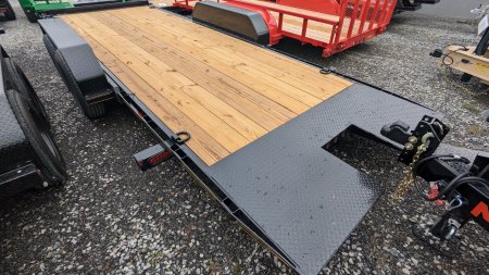 New 2025 P & T Trailers 82X20 7TON POWER TILT Equipment Trailer