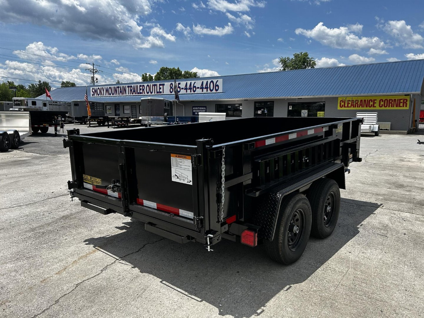New 2024 Carry-On 6x12 w/ ramps 10K Dump Trailer