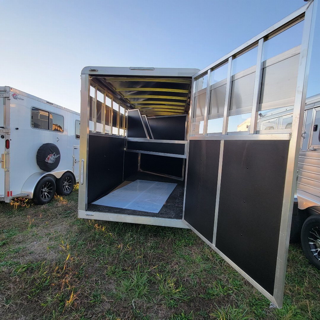 New 2025 Shadow 3 HORSE STABLELITE Stock / Stock Combo Trailer