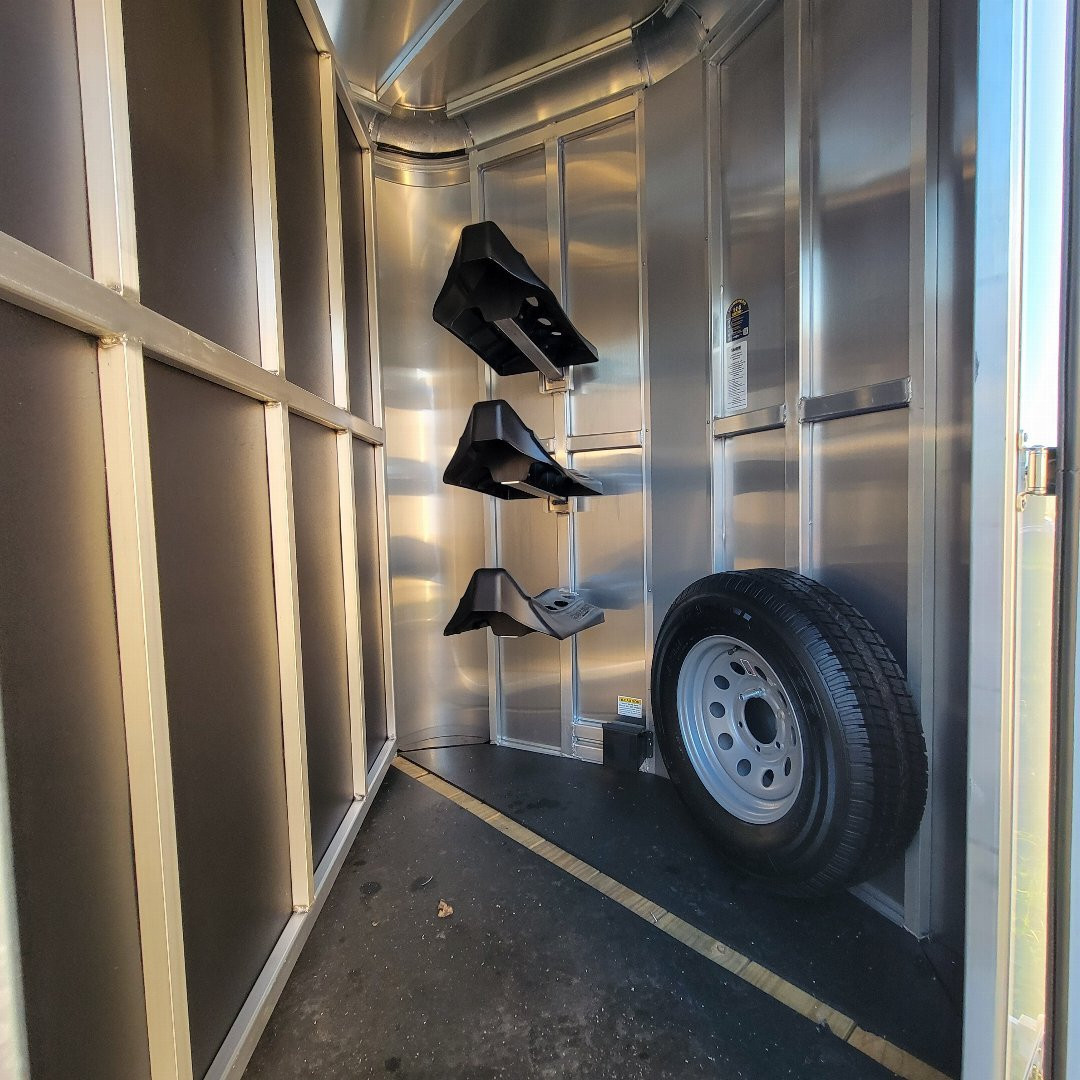 New 2025 Shadow 3 HORSE STABLELITE Stock / Stock Combo Trailer