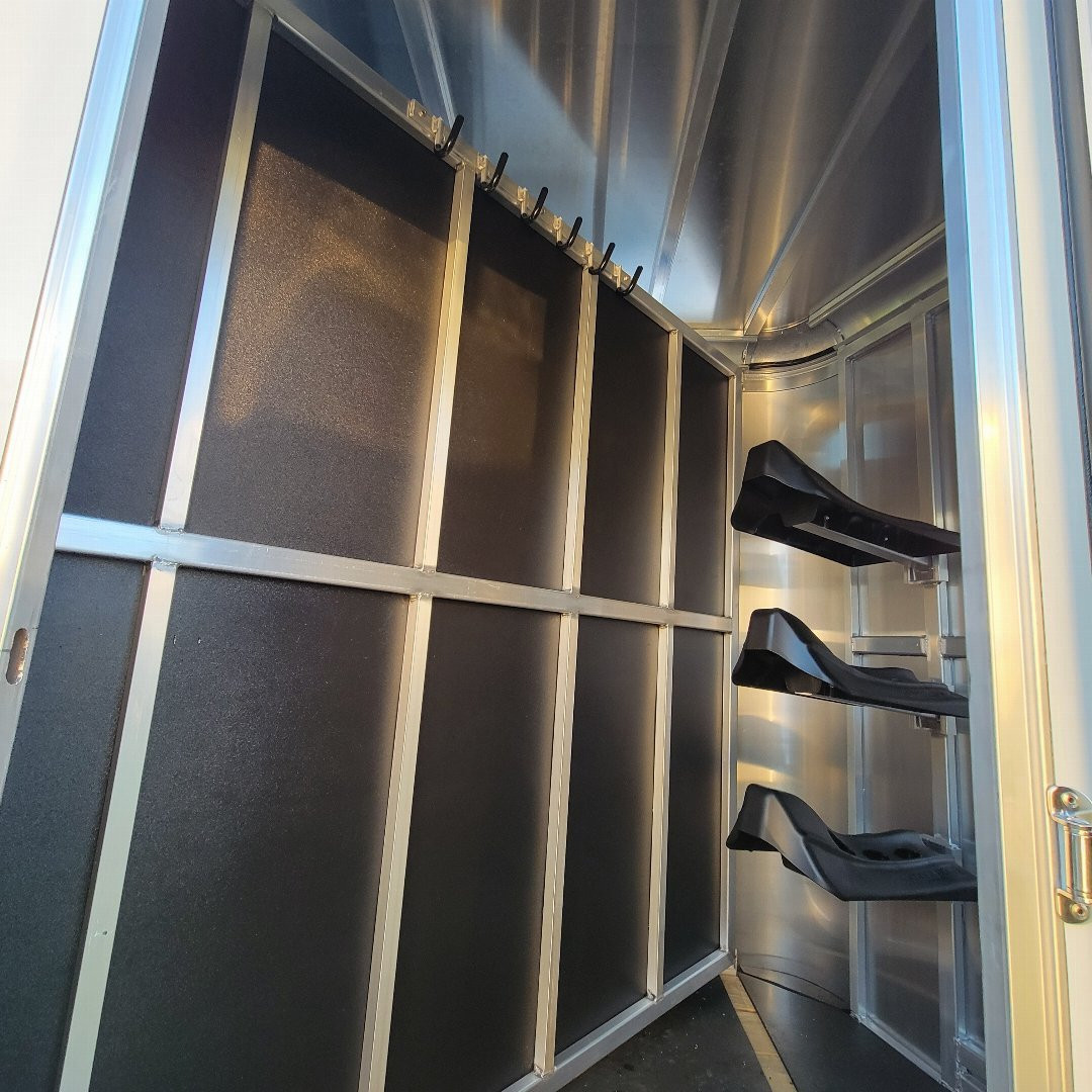 New 2025 Shadow 3 HORSE STABLELITE Stock / Stock Combo Trailer