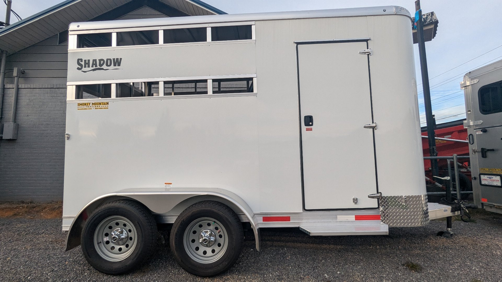 New 2025 Shadow 3 HORSE STABLELITE Stock / Stock Combo Trailer