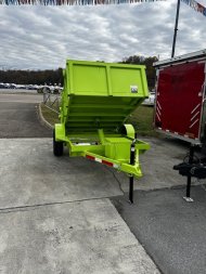 New 2025 Covered Wagon Trailers 5X8 SA Dump Trailer