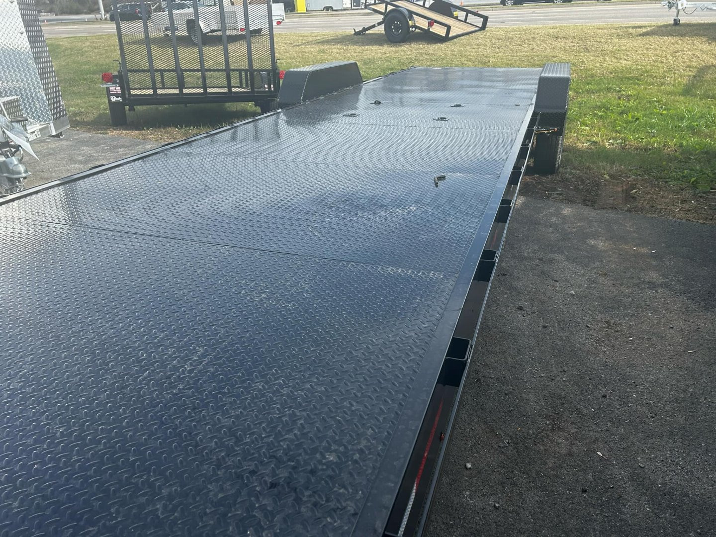 New 2025 P & T Trailers 14K 33+3 2 CARHAULER Equipment Trailer