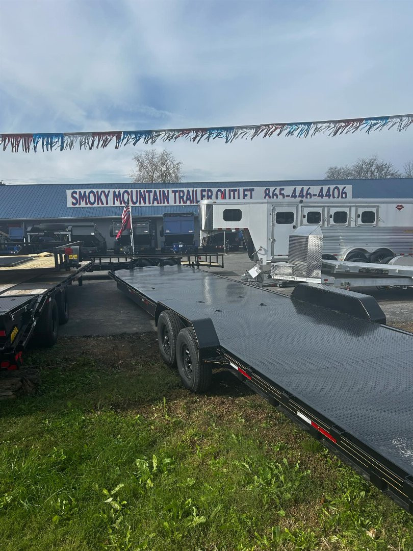 New 2025 P & T Trailers 14K 33+3 2 CARHAULER Equipment Trailer