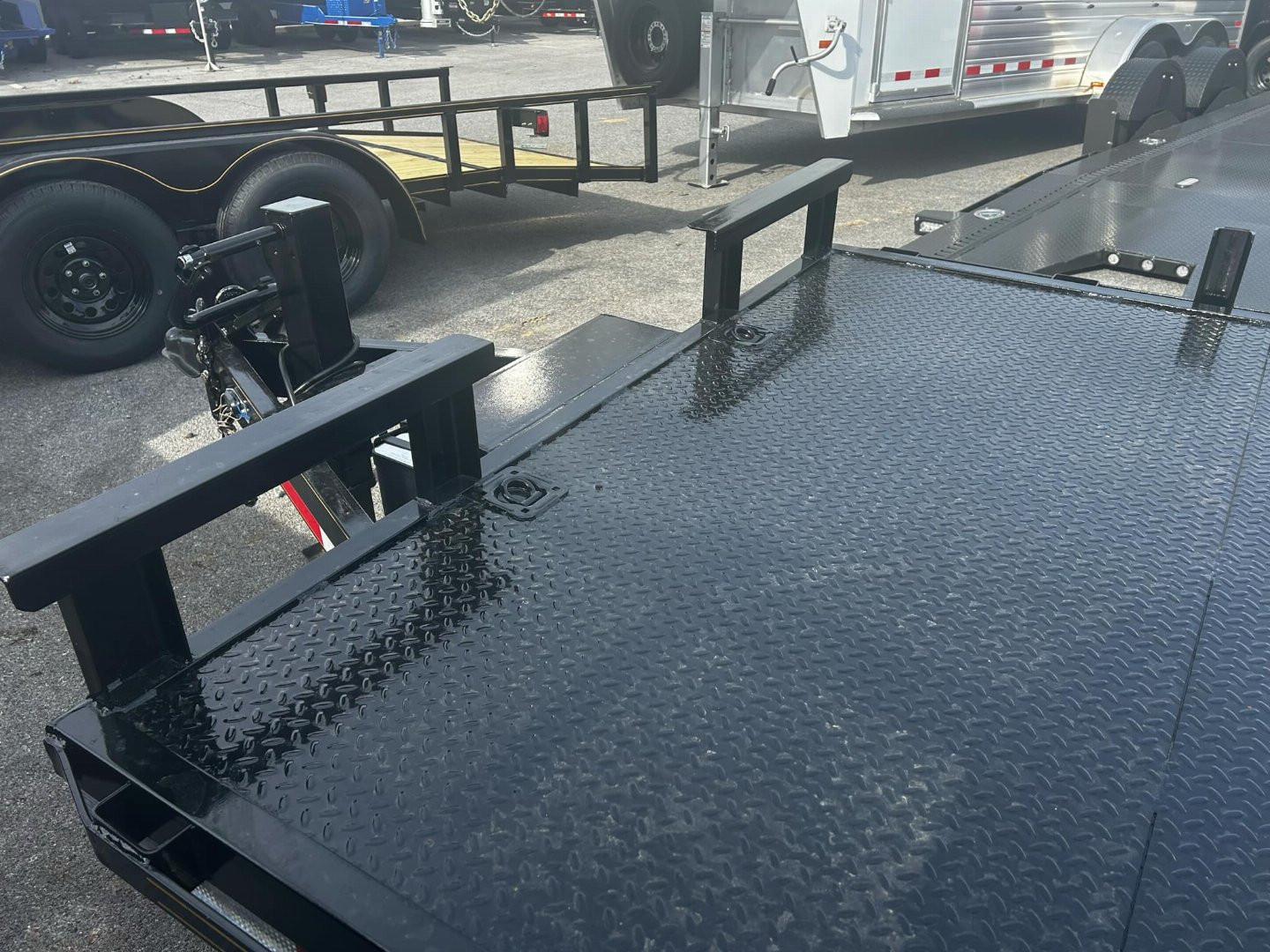 New 2025 P & T Trailers 14K 33+3 2 CARHAULER Equipment Trailer
