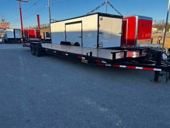 New 2025 P & T Trailers 14K 33+3 2 CARHAULER Equipment Trailer