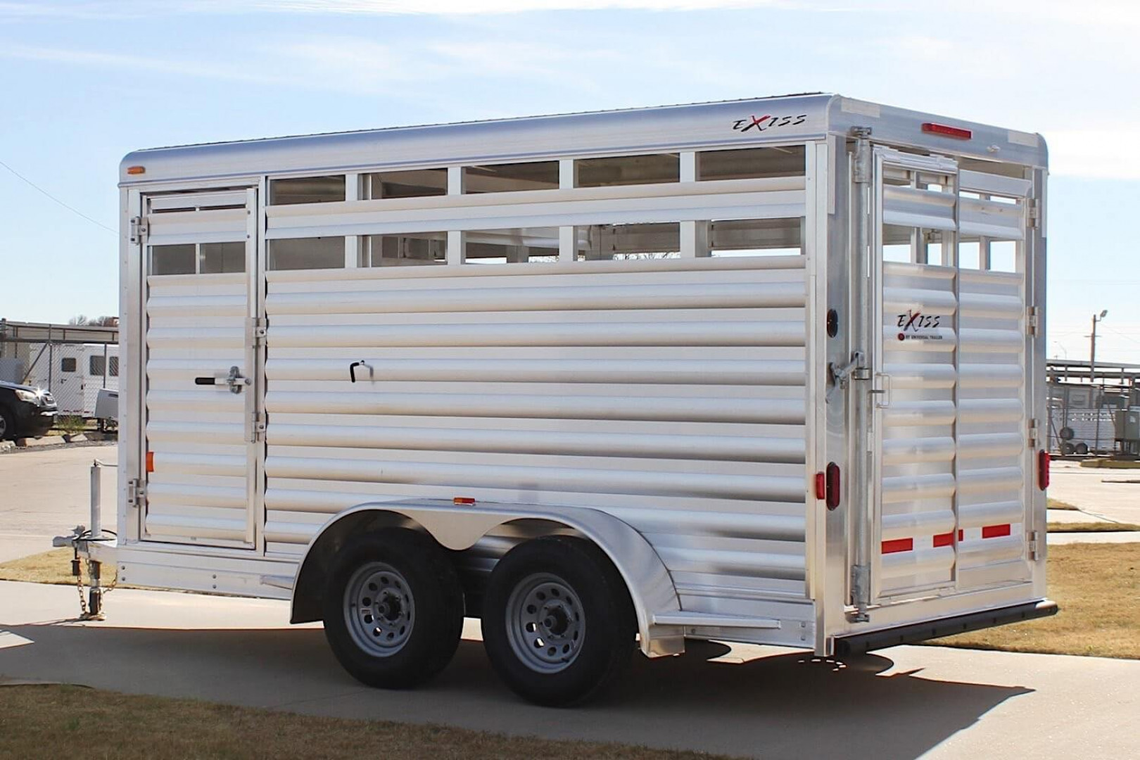 New 2025 Exiss Trailers STK Stock / Stock Combo Trailer