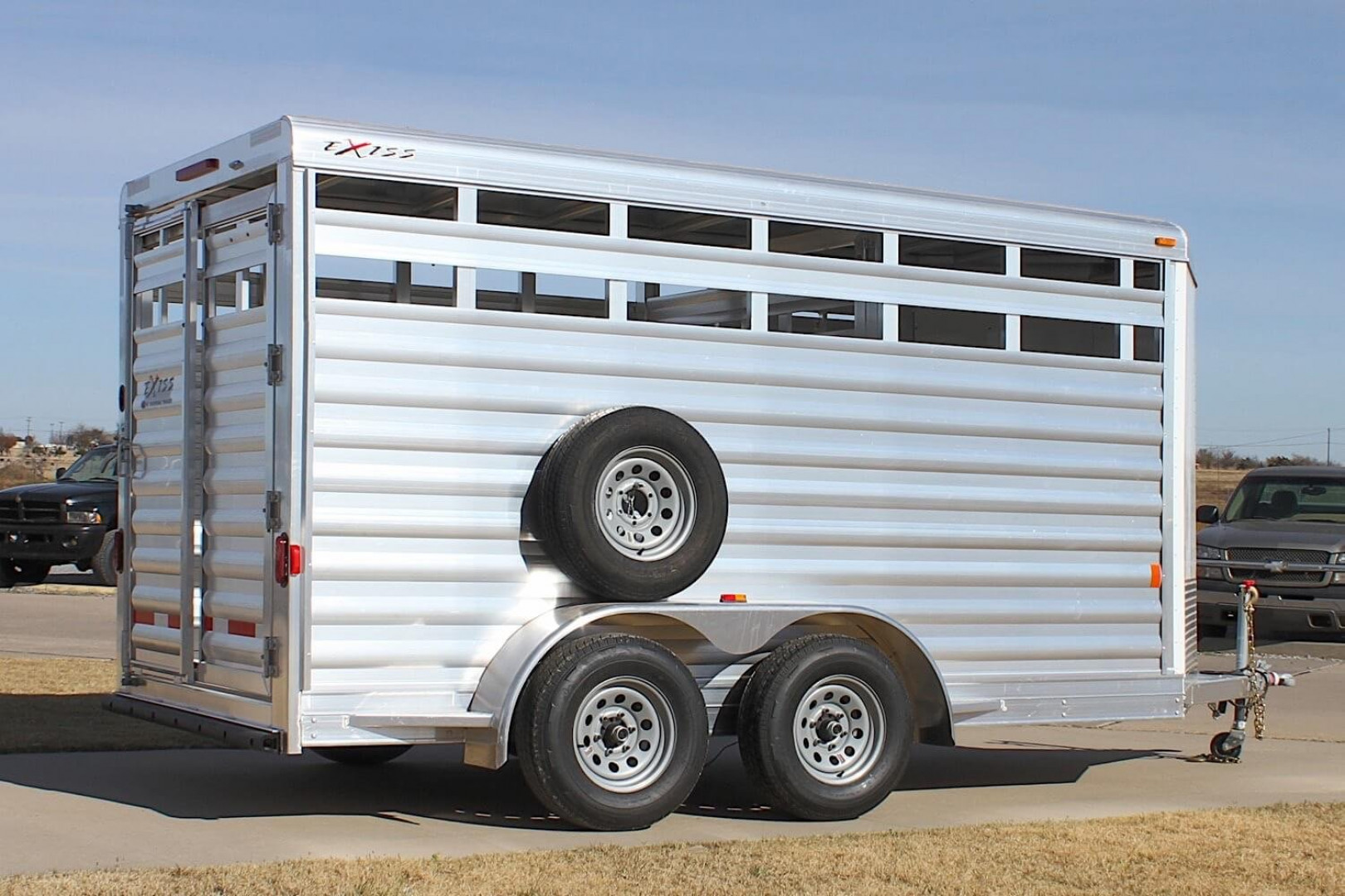 New 2025 Exiss Trailers STK Stock / Stock Combo Trailer