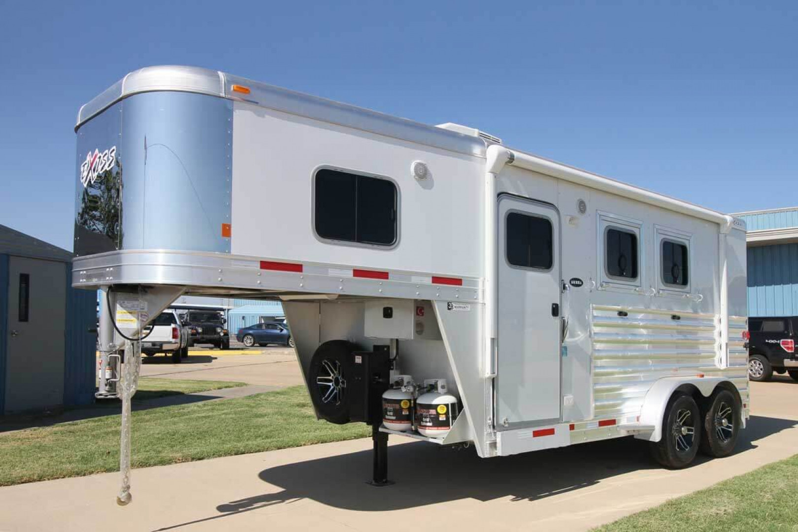 New 2025 Exiss Trailers Stock / Stock Combo Trailer