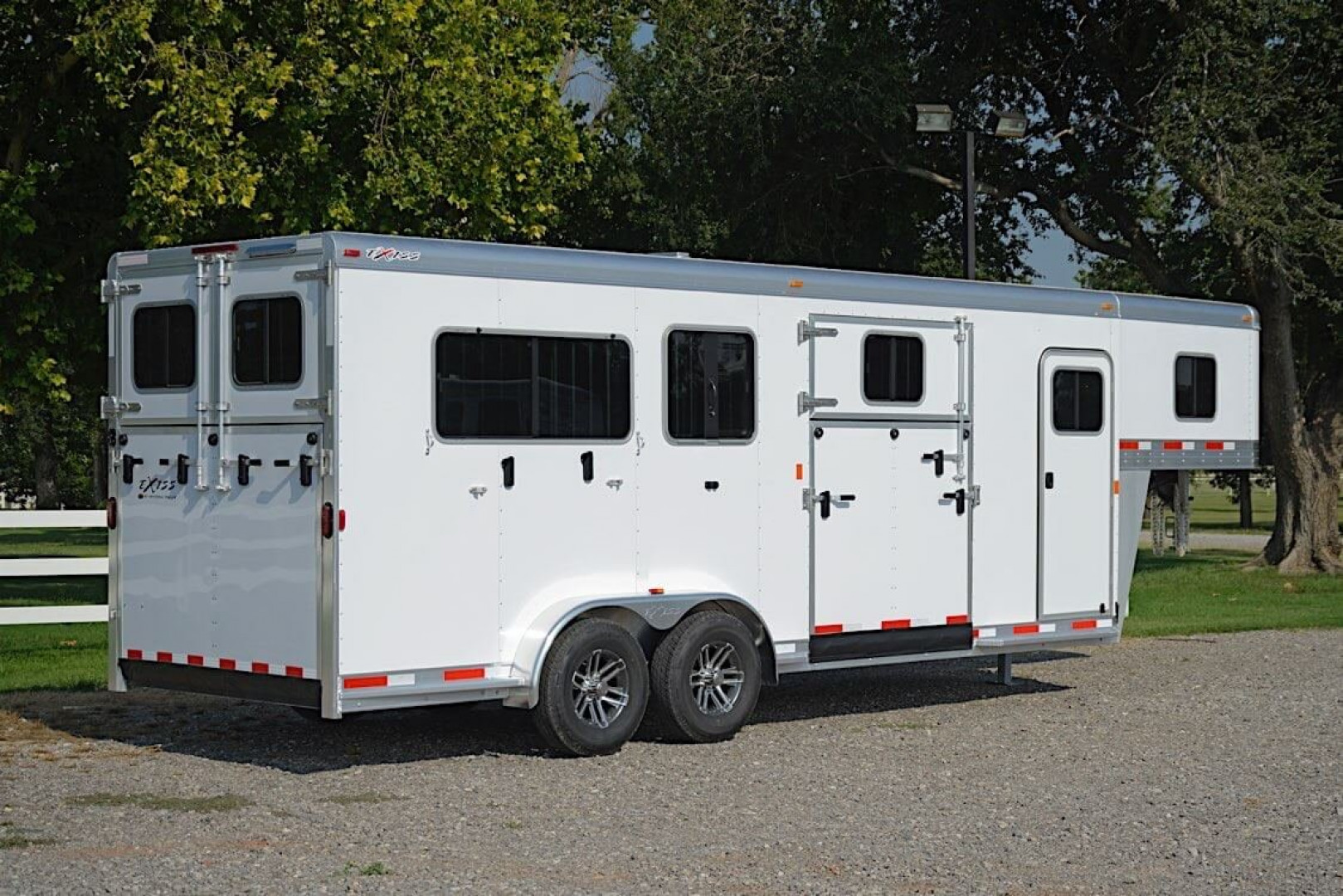 New 2025 Exiss Trailers 7200 SR 2+1 Stock / Stock Combo Trailer