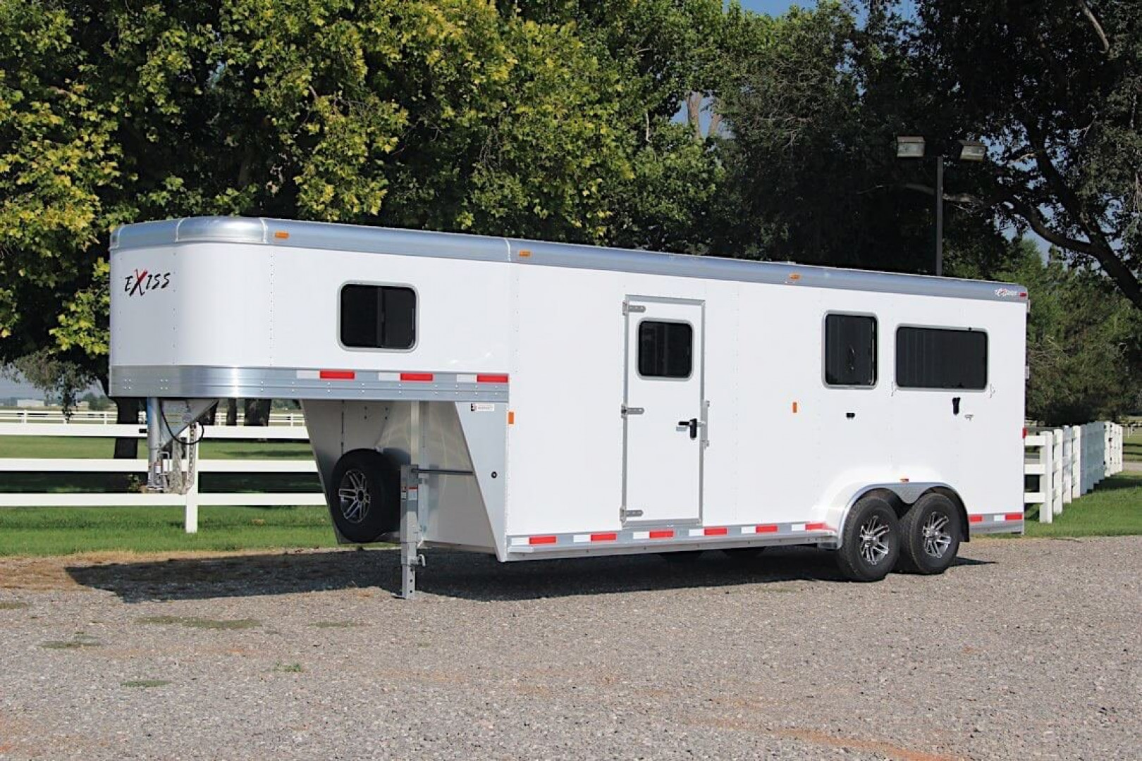 New 2025 Exiss Trailers 7200 SR 2+1 Stock / Stock Combo Trailer