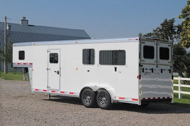 New 2025 Exiss Trailers 7200 SR 2+1 Stock / Stock Combo Trailer