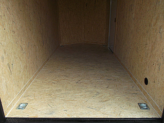 New 2025 Covered Wagon Trailers 6x12 SA Cargo / Enclosed Trailer / Extra Wide Ramp / 36" RV Side Door / 6'6" Interior / Bed Lined Tongue and Frame / (4) D-Rings / .030 Black Semi-Screwless Exterior