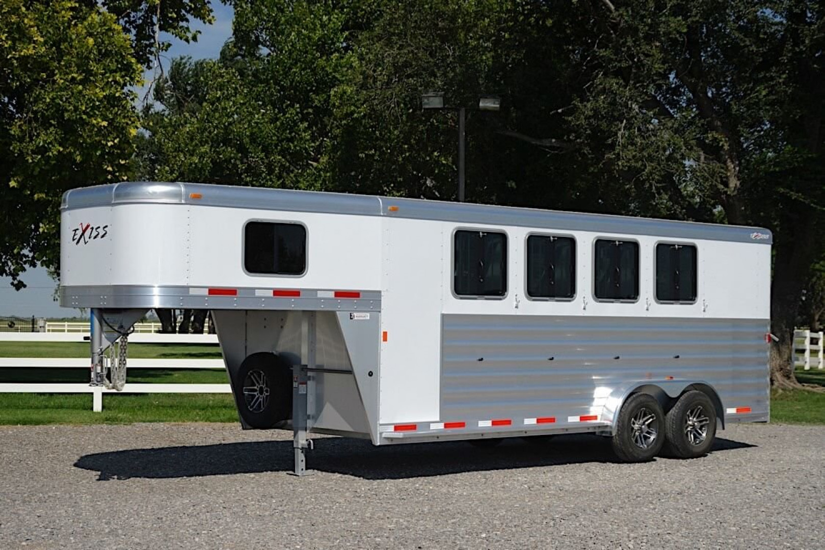 New 2025 Exiss Trailers Express GN - CXF Stock / Stock Combo Trailer