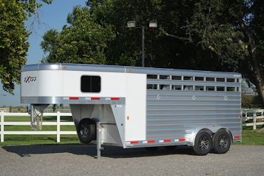 New 2025 Exiss Trailers Express GN - CX Stock / Stock Combo Trailer