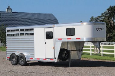 New 2025 Exiss Trailers Express GN - CX Stock / Stock Combo Trailer