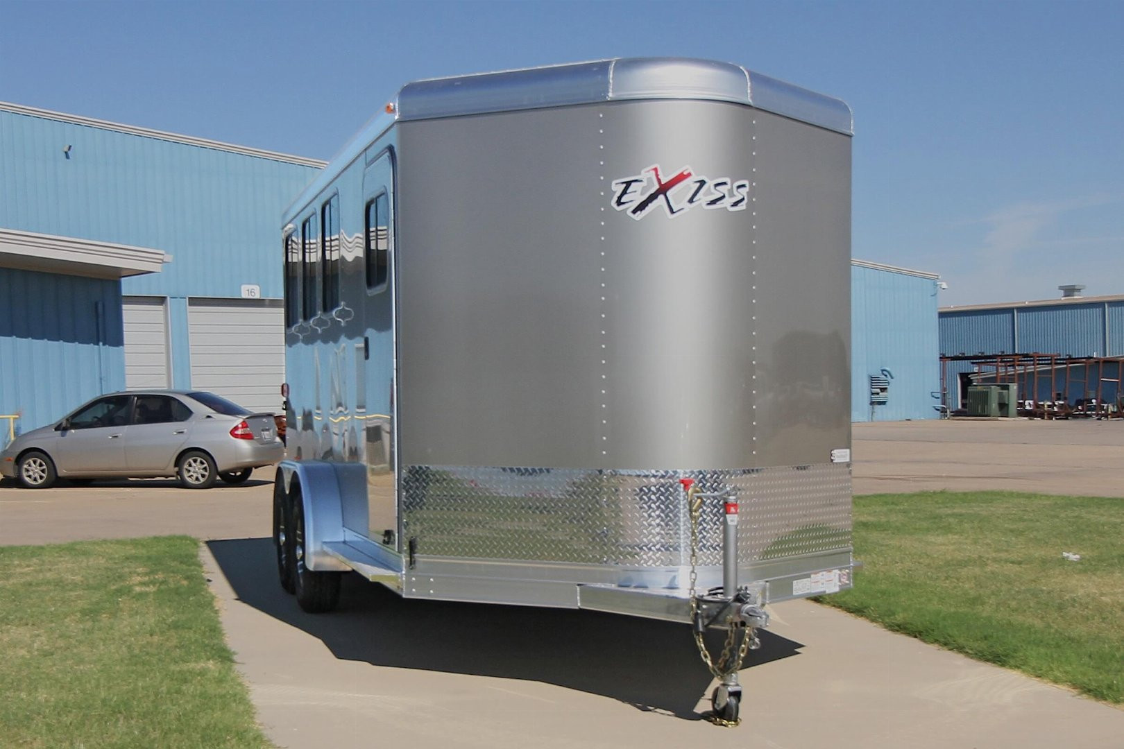 New 2025 Exiss Trailers 720 BP Stock / Stock Combo Trailer