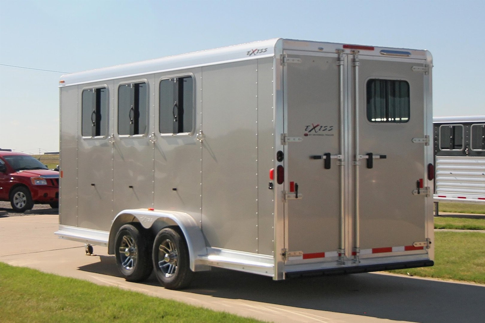 New 2025 Exiss Trailers 720 BP Stock / Stock Combo Trailer