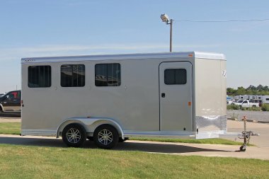 New 2025 Exiss Trailers 720 BP Stock / Stock Combo Trailer