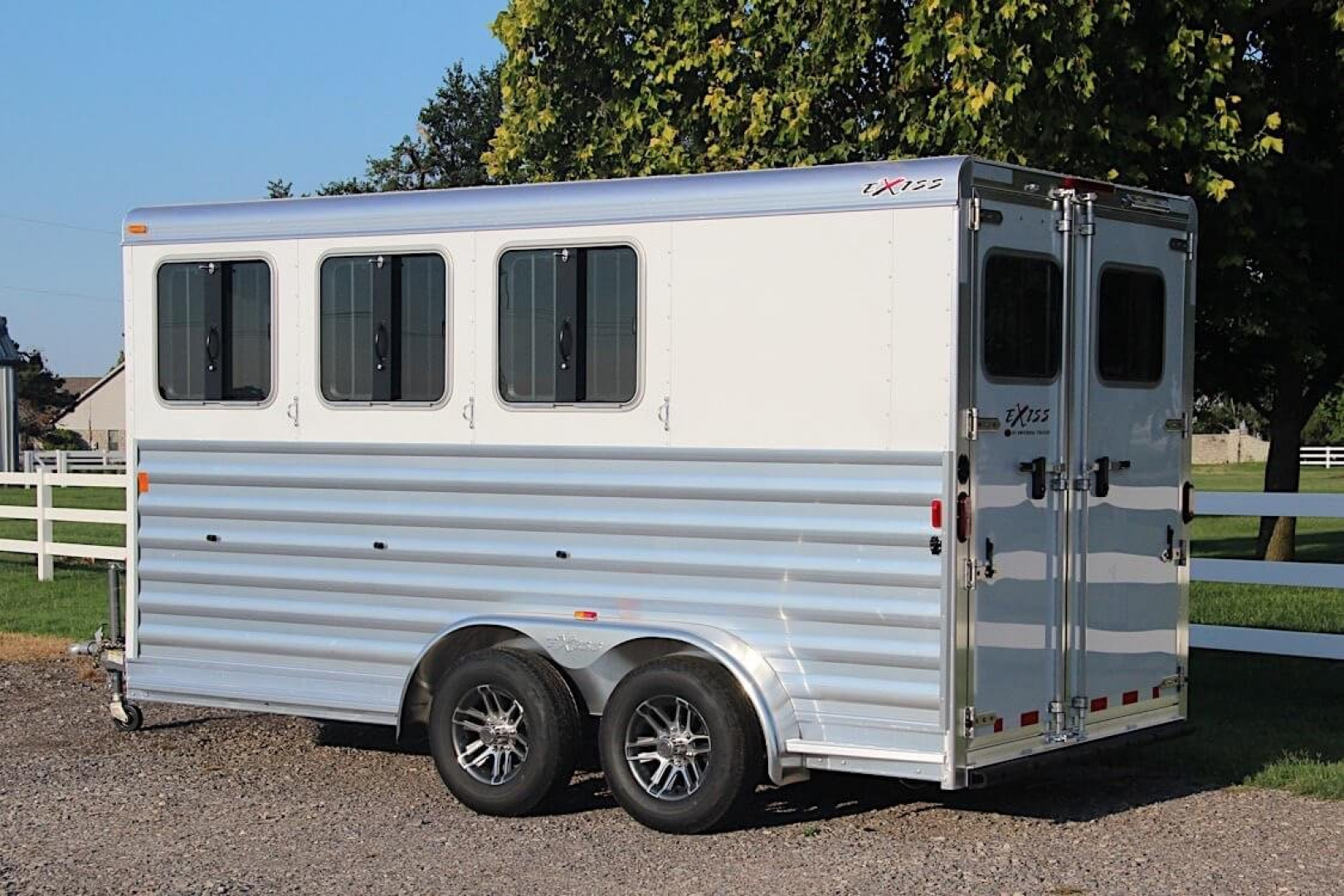New 2025 Exiss Trailers EXPRESS 3H BP - XT Stock / Stock Combo Trailer